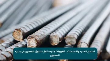 أسعار الحديد والأسمنت.. تغييرات جديدة تهز السوق المصري في بداية الأسبوع